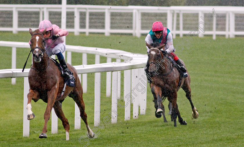 Enable-0014 
 ENABLE (right, Frankie Dettori) tracks SOVEREIGN (left) into the straight before winning The King George VI And Queen Elizabeth Stakes
Ascot 25 Jul 2020 - Pic Steven Cargill / Racingfotos.com