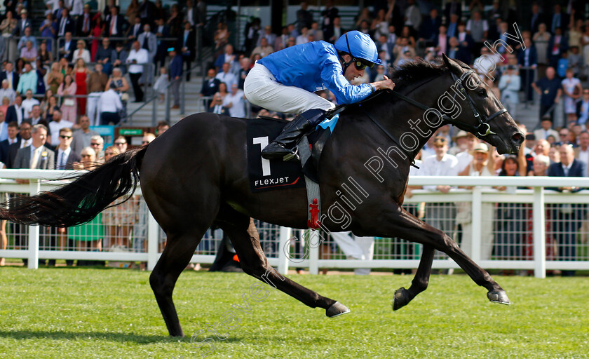 Al-Qudra-0002 
 AL QUDRA (William Buick) wins The Flexjet Pat Eddery Stakes
Ascot 27 Jul 2024 - Pic Steven Cargill / Racingfotos.com