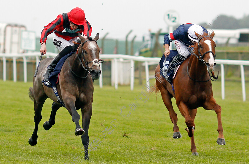 Graystone-0003 
 GRAYSTONE (left, Daniel Muscutt) beats SEMPER AUGUSTUS (right) in The Quinnbet casino.com Handicap
Yarmouth 1 Jul 2021 - Pic Steven Cargill / Racingfotos.com