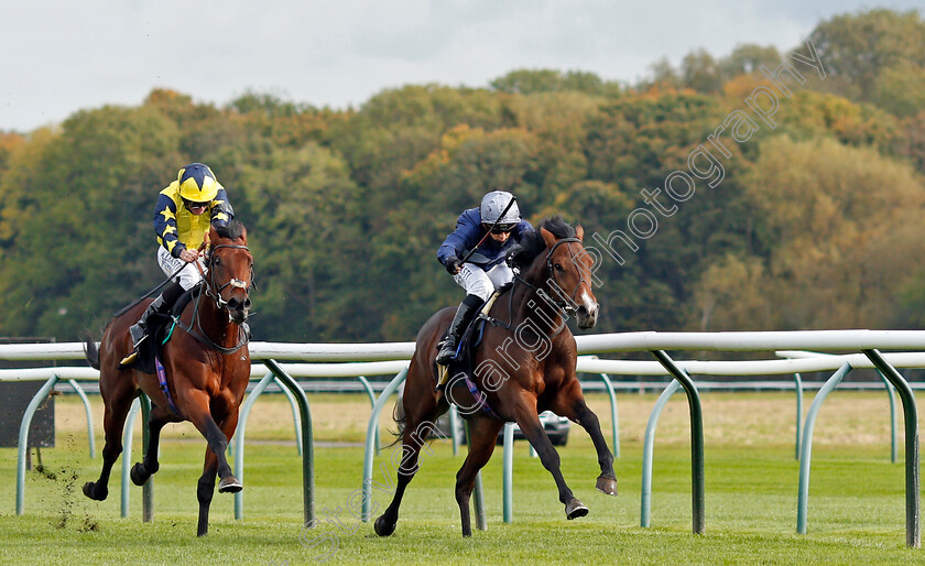 Set-Point-0001 
 SET POINT (Ben Curtis) beats ENCOUNTER ORDER (left) in The EBF Maiden Stakes
Nottingham 14 Oct 2020 - Pic Steven Cargill / Racingfotos.com