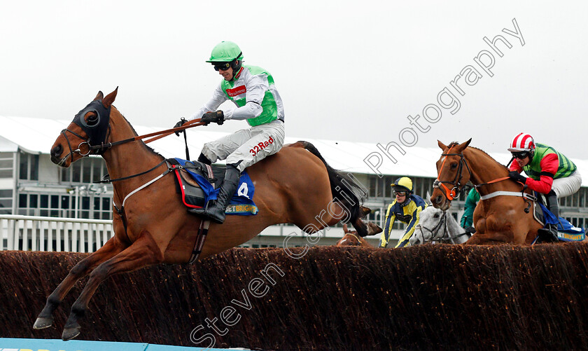 Perfect-Candidate-0001 
 PERFECT CANDIDATE (Paddy Brennan) Cheltenham 27 Jan 2018 - Pic Steven Cargill / Racingfotos.com