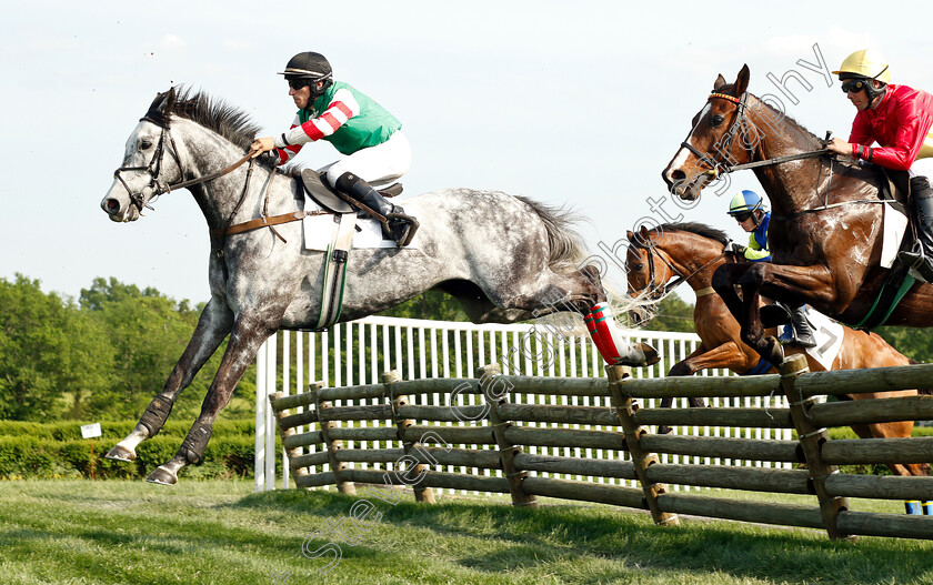 Western-Exchange-0001 
 WESTERN EXCHANGE (Eric Poretz) during The Mason Houghland Memorial Timber Steeplechase
Percy Warner Park, Nashville USA, 12 May 2018 - Pic Steven Cargill / Racingfotos.com