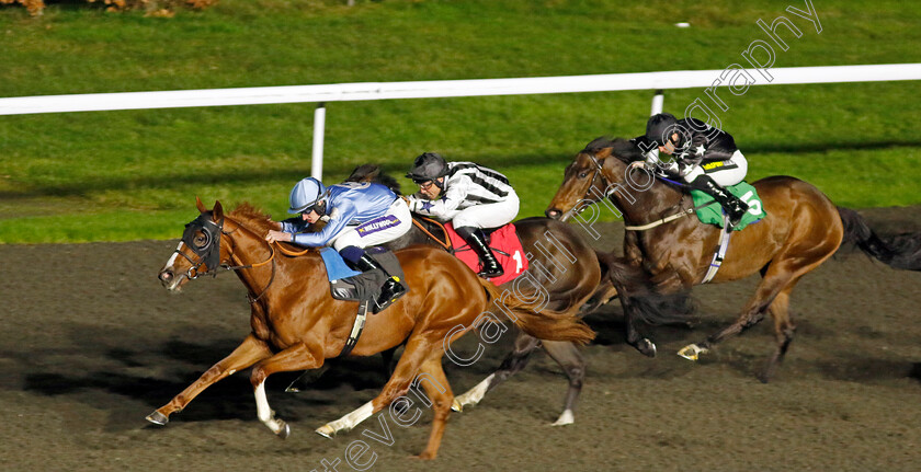 Cyclonite-0005 
 CYCLONITE (Daniel Muscutt) wins The Unibet Nursery
Kempton 4 Dec 2024 - pic Steven Cargill / Racingfotos.com