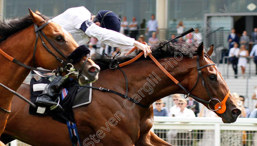 Production-0004 
 PRODUCTION (Oisin Murphy) wins The Anders Foundation British EBF Crocker Bulteel Maiden Stakes
Ascot 27 Jul 2018 - Pic Steven Cargill / Racingfotos.com