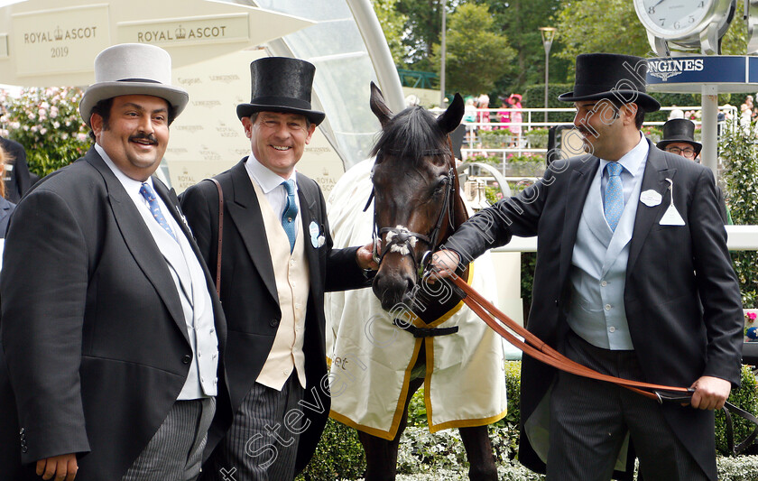 A Ali-0009 
 A'ALI with Simon Crisford and owners after The Norfolk Stakes
Royal Ascot 20 Jun 2019 - Pic Steven Cargill / Racingfotos.com