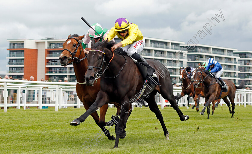 Evident-Beauty-0002 
 EVIDENT BEAUTY (Tom Marquand) beats SUBTLE BEAUTY (left) in The Betfair British EBF Fillies Novice Stakes Div2
Newbury 10 Jun 2021 - Pic Steven Cargill / Racingfotos.com