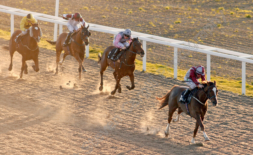 Estrela-Star-0002 
 ESTRELA STAR (Kieran O'Neill) wins The Book Online At chelmsfordcityracecourse.com Handicap
Chelmsford 11 Feb 2020 - Pic Steven Cargill / Racingfotos.com