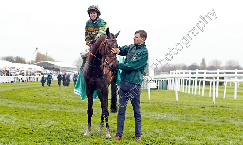 Inthepocket-0007 
 INTHEPOCKET (Rachael Blackmore) wins The Poundland Top Novices Hurdle
Aintree 14 Apr 2023 - Pic Steven Cargill / Racingfotos.com