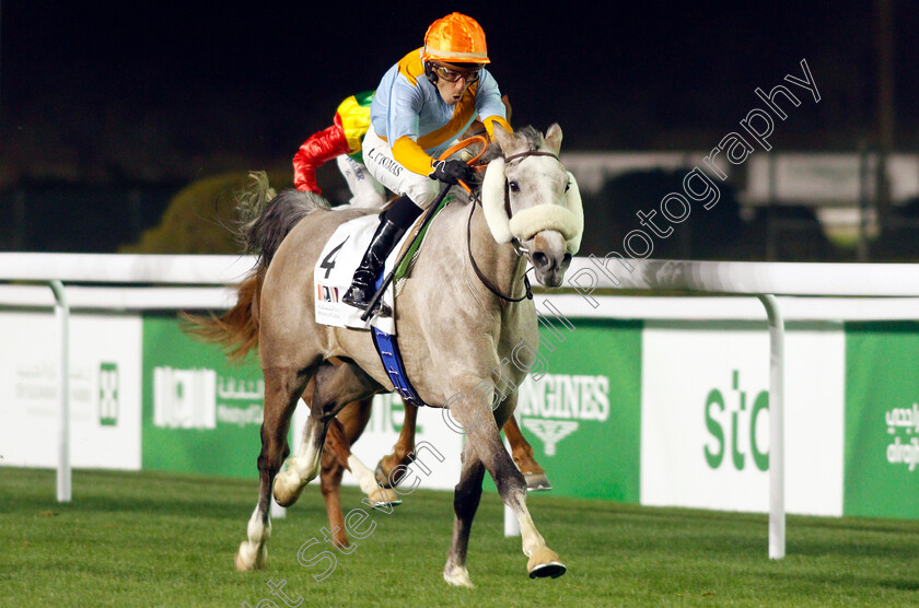 First-Class-0004 
 FIRST CLASS (R Thomas) wins The Al Mneefah Cup
King Abdulaziz Racecourse, Riyadh, Saudi Arabia 25 Feb 2022 - Pic Steven Cargill /Racingfotos.com