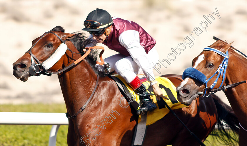 Pinter-0004 
 PINTER (Antonio Fresu) wins The Al Shafar Investement LLC Handicap 
Jebel Ali 11 Jan 2019 - Pic Steven Cargill / Racingfotos.com