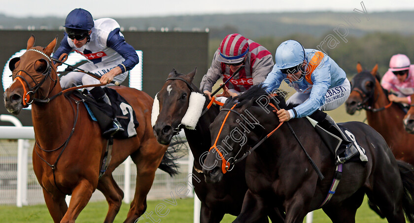 Magical-Wish-0002 
 MAGICAL WISH (right, Pat Dobbs) beats SUNSET BREEZE (left) and BE PREPARED (centre) in The World Pool Handicap
Goodwood 28 Jul 2021 - Pic Steven Cargill / Racingfotos.com