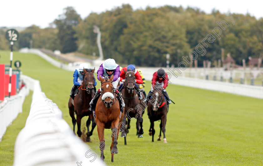 Quickstep-Lady-0003 
 QUICKSTEP LADY (Oisin Murphy) wins The Ladbrokes Giving Extra Places Every Day Novice Stakes
Goodwood 28 Aug 2020 - Pic Steven Cargill / Racingfotos.com