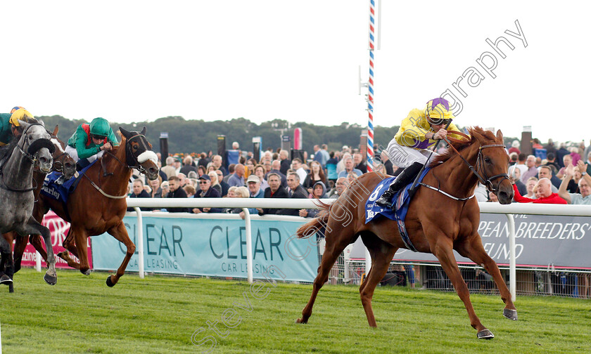 Sea-Of-Class-0005 
 SEA OF CLASS (James Doyle) wins The Darley Yorkshire Oaks
York 23 Aug 2018 - Pic Steven Cargill / Racingfotos.com