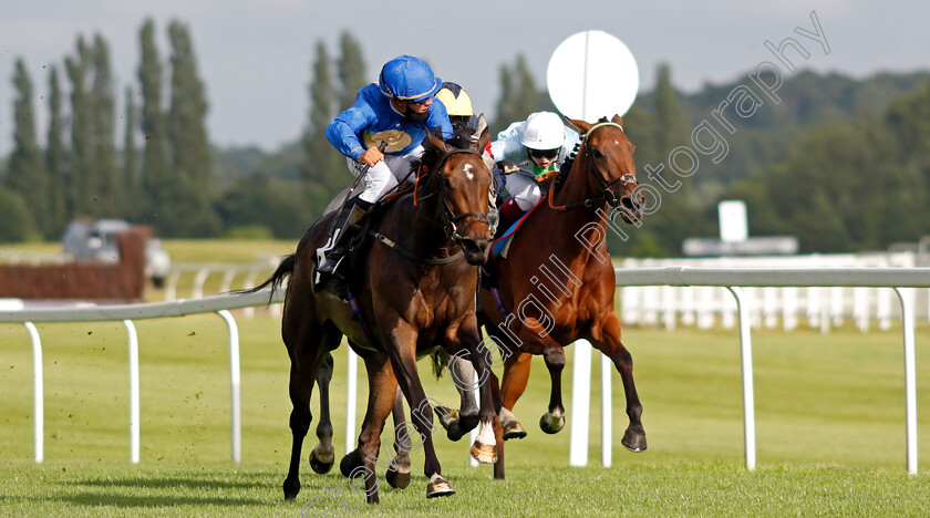 New-Heights-0001 
 NEW HEIGHTS (Tyler Saunders) wins The Always Bet Responsibly At BetVictor Apprentice Handicap
Newbury 13 Aug 2021 - Pic Steven Cargill / Racingfotos.com