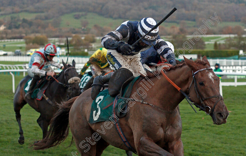 Good-Risk-At-All-0004 
 GOOD RISK AT ALL (Sam Twiston-Davies) wins The High Sheriff Of Gloucestershire Standard Open National Hunt Flat Race
Cheltenham 15 Nov 2020 - Pic Steven Cargill / Racingfotos.com