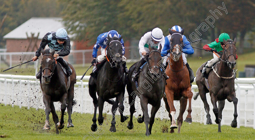 Air-Pilot-0006 
 AIR PILOT (left, Harry Bentley) beats QARASU (2nd left) ILLUMINED (centre) ELWAZIR (2nd right) and NYALETI (right) in The British Stallion Studs EBF Foundation Stakes
Goodwood 25 Sep 2019 - Pic Steven Cargill / Racingfotos.com