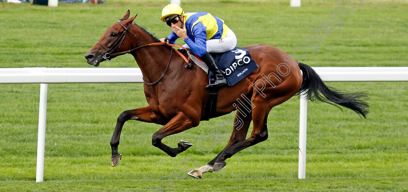 Goliath-0005 
 GOLIATH (Christophe Soumillon) wins The King George VI and Queen Elizabeth Stakes
Ascot 27 Jul 2024 - Pic Steven Cargill / Racingfotos.com