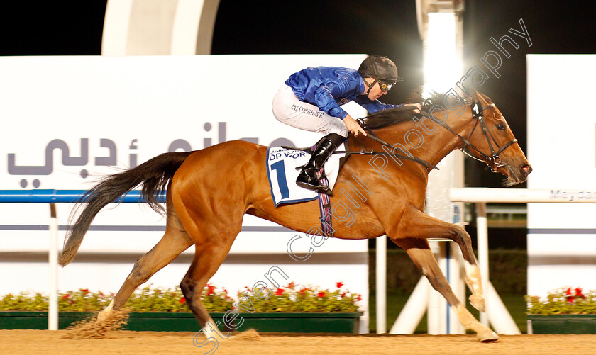 Dubai-Love-0004 
 DUBAI LOVE (Pat Cosgrave) wins The UAE 1000 Guineas
Meydan 23 Jan 2020 - Pic Steven Cargill / Racingfotos.com