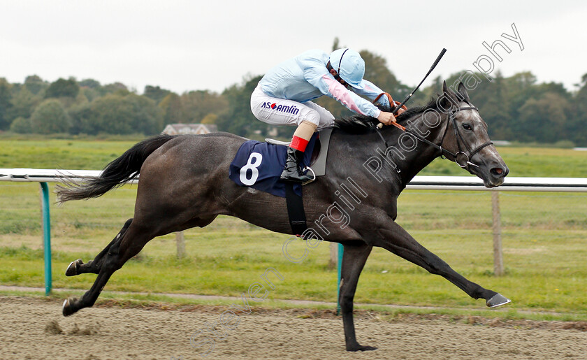 Contrive-0006 
 CONTRIVE (Andrea Atzeni) wins The 188bet Extra Place Races Maiden Stakes Div1
Lingfield 4 Oct 2018 - Pic Steven Cargill / Racingfotos.com