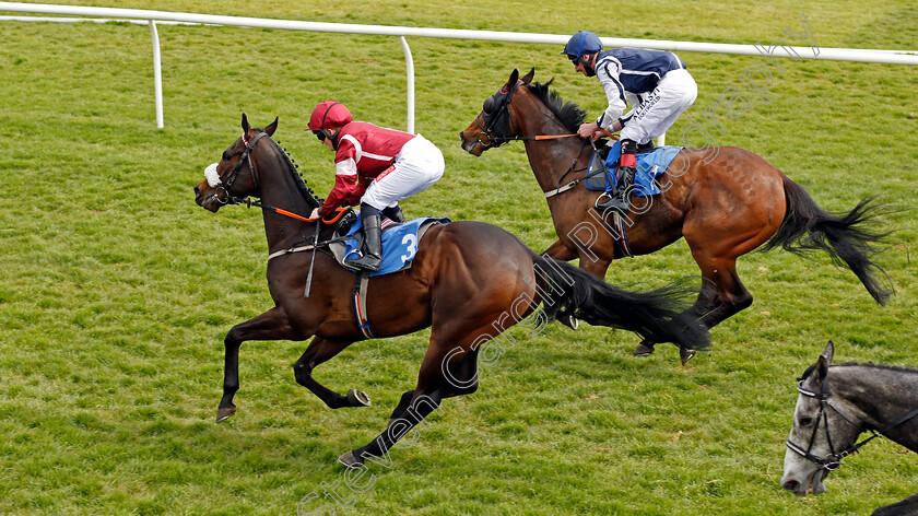 Dancinginthewoods-0003 
 DANCINGINTHEWOODS (Hollie Doyle) beats ABLE KANE in The Kube Events Centre At Leicester Racecourse Handicap
Leicester 24 Apr 2021 - Pic Steven Cargill / Racingfotos.com