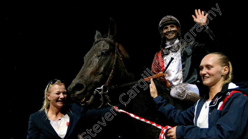 Snake-Lake-0009 
 SNAKE LAKE (Valmir De Azeredo) after The Breeders Trophy Classic
Bro Park, Sweden 21 Sep 2018 - Pic Steven Cargill / Racingfotos.com