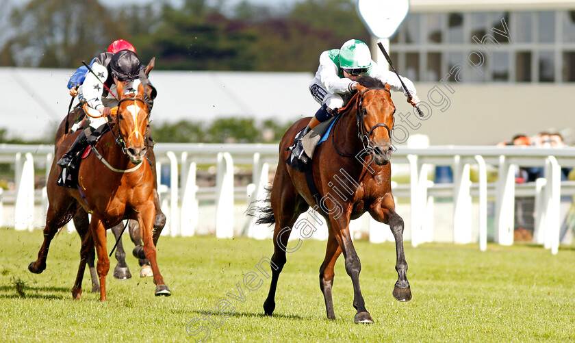 Mountain-Angel-0002 
 MOUNTAIN ANGEL (David Egan) beats SECRET RETURN (left) in The Manny Mercer Apprentice Handicap Ascot 2 May 2018 - Pic Steven Cargill / Racingfotos.com