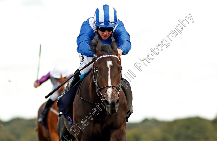 Shabaaby-0006 
 SHABAABY (Jim Crowley) wins The Irish Stallion Farms EBF Stakes Doncaster 13 Sep 2017 - Pic Steven Cargill / Racingfotos.com