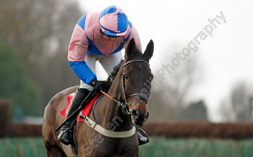 Hudson-De-Grugy-0001 
 HUDSON DE GRUGY (Niall Houlihan)
Sandown 8 Dec 2023 - Pic Steven Cargill / Racingfotos.com