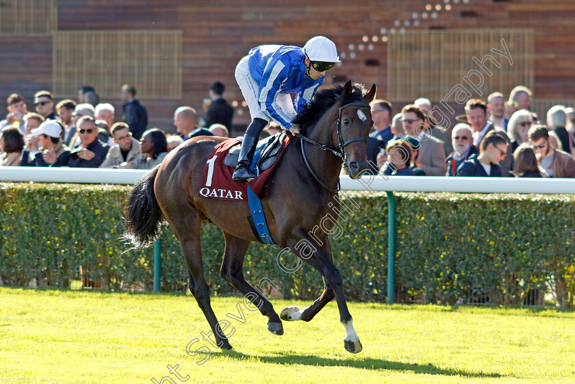 Marhaba-Ya-Sanafi-0001 
 MARHABA YA SANAFI (Cristian Demuro)
Longchamp 5 Oct 2024 - Pic Steven Cargill / Racingfotos.com