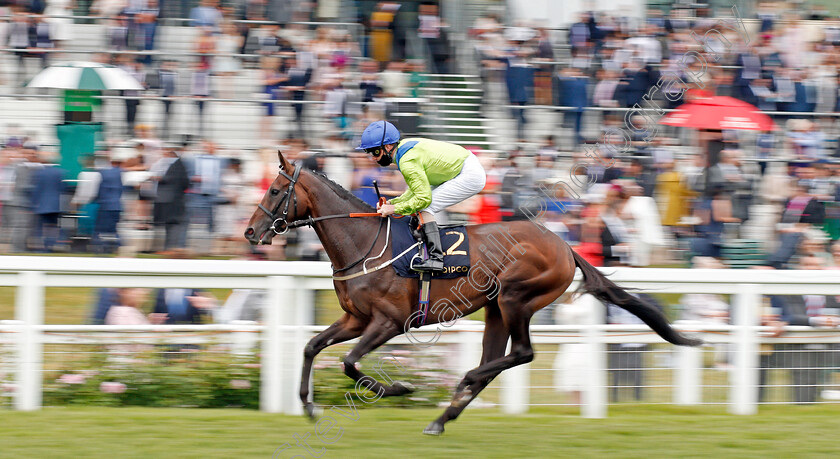 Subjectivist-0001 
 SUBJECTIVIST (Joe Fanning) heads to the start before winning The Gold Cup
Royal Ascot 17 Jun 2021 - Pic Steven Cargill / Racingfotos.com