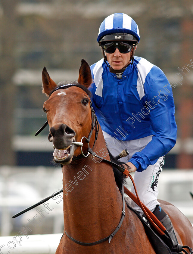 Afaak-0001 
 AFAAK (Jim Crowley) Newbury 21 Apr 2018 - Pic Steven Cargill / Racingfotos.com