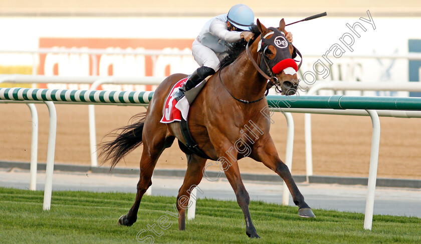 Wildman-Jack-0004 
 WILDMAN JACK (Fernando Jara) wins The Nad Al Sheba Turf Sprint
Meydan 7 Mar 2020 - Pic Steven Cargill / Racingfotos.com