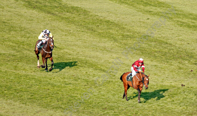 Tiger-Roll-0005 
 TIGER ROLL (Davy Russell) beats PLEASANT COMPANY in The Randox Health Grand National Aintree 14 Apr 2018 - Pic Steven Cargill / Racingfotos.com