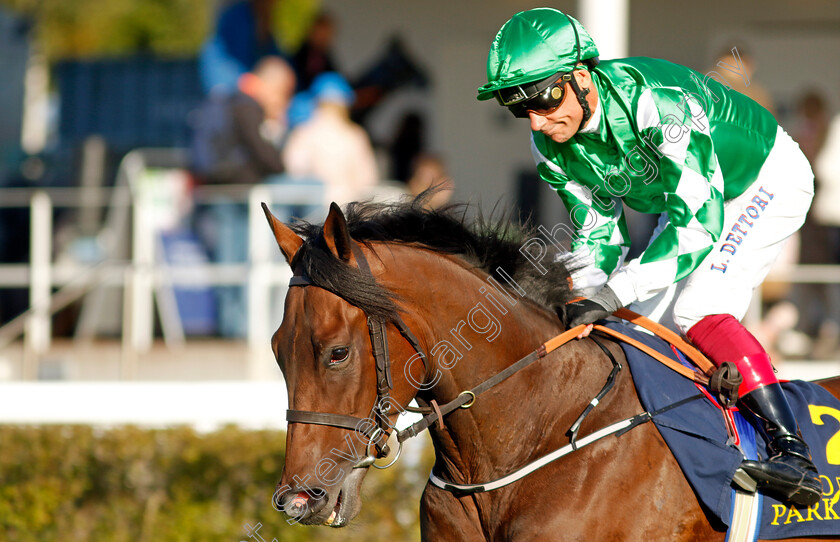 Let s-Go-Crazy-0001 
 LET'S GO CRAZY (Frankie Dettori)
Bro Pakr 17 Sep 2023 - Pic Steven Cargill / Racingfotos.com