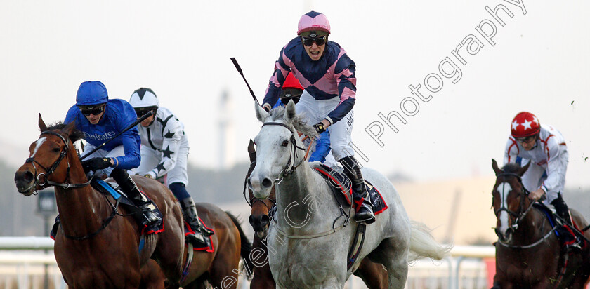 Lord-Glitters-0006 
 LORD GLITTERS (right, Jason Watson) beats BARNEY ROY (left) in The Bahrain International Trophy
Sakhir Racecourse, Bahrain 19 Nov 2021 - Pic Steven Cargill / Racingfotos.com