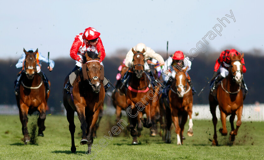 Gorak-0005 
 GORAK (Callum Shepherd) wins The Music Live @ Doncaster Racecourse Handicap
Doncaster 2 Apr 2023 - Pic Steven Cargill / Racingfotos.com