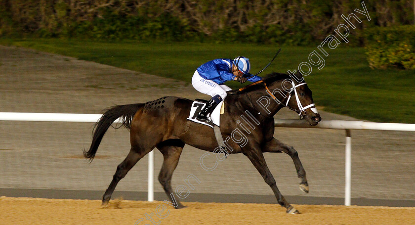 Muntazah-0003 
 MUNTAZAH (Jim Crowley) wins The Firebreak Stakes
Meydan 14 Feb 2019 - Pic Steven Cargill / Racingfotos.com