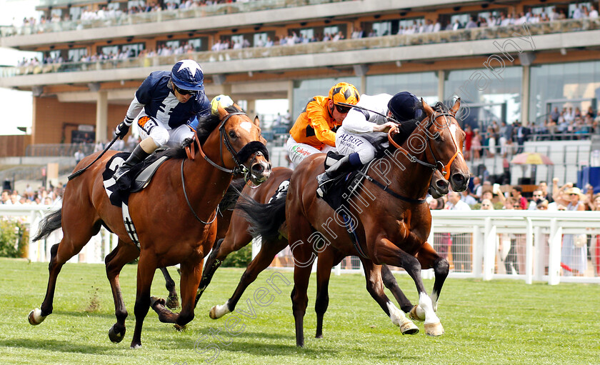 Production-0001 
 PRODUCTION (Oisin Murphy) beats CRANTOCK BAY (left) in The Anders Foundation British EBF Crocker Bulteel Maiden Stakes
Ascot 27 Jul 2018 - Pic Steven Cargill / Racingfotos.com