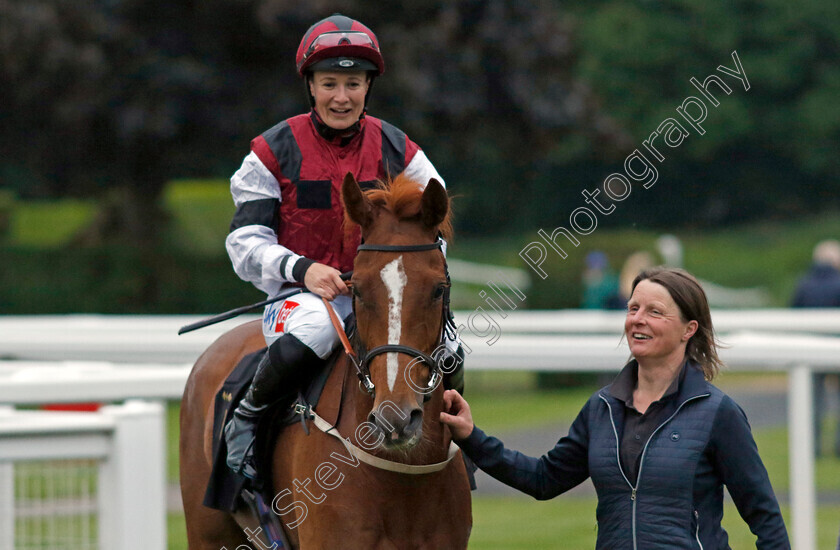 Pound-Off-You-0007 
 POUND OFF YOU (Joanna Mason) winner of The Visit racingtv.com Handicap
Nottingham 30 May 2023 - Pic Steven Cargill / Racingfotos.com