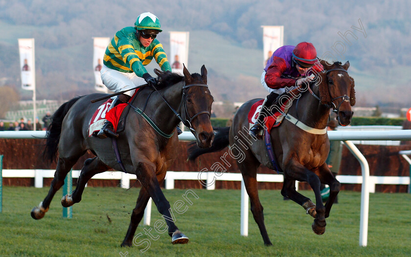 Fact-Of-The-Matter-0005 
 FACT OF THE MATTER (right, Gavin Sheehan) beats MY HOMETOWN (left) in The Glenfarclas Cross Country Handicap Chase
Cheltenham 14 Dec 2018 - Pic Steven Cargill / Racingfotos.com