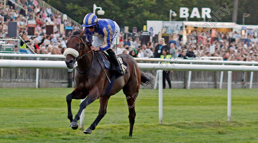 City-Of-Delight-0002 
 CITY OF DELIGHT (Rossa Ryan) wins The Maritime Cargo Services Container Gallop Handicap
Newmarket 9 Aug 2024 - Pic Steven Cargill / Racingfotos.com