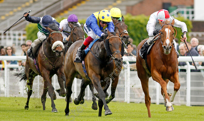 Lawful-Command-0005 
 LAWFUL COMMAND (right, Louis Steward) beats SPINAROUND (left) in The Goodwood Racecourse Patrons Handicap
Goodwood 20 May 2022 - Pic Steven Cargill / Racingfotos.com