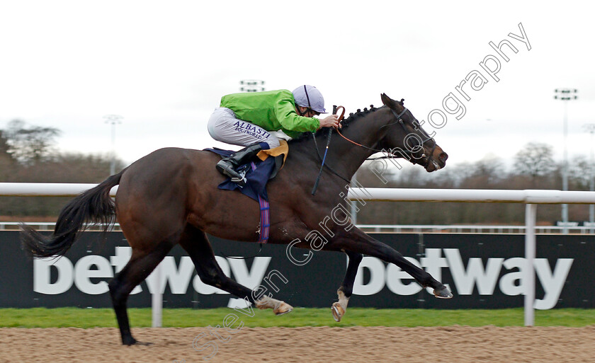 Papa-Stour-0004 
 PAPA STOUR (Oisin Murphy) wins The 32RedSport.com Handicap Wolverhampton 4 Jan 2018 - Pic Steven Cargill / Racingfotos.com