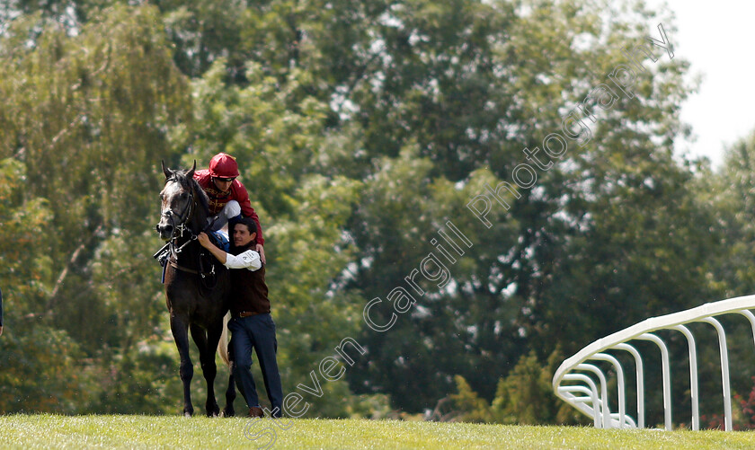 Roaring-Lion-0017 
 ROARING LION (Oisin Murphy) after winning The Coral Eclipse
Sandown 7 Jul 2018 - Pic Steven Cargill / Racingfotos.com