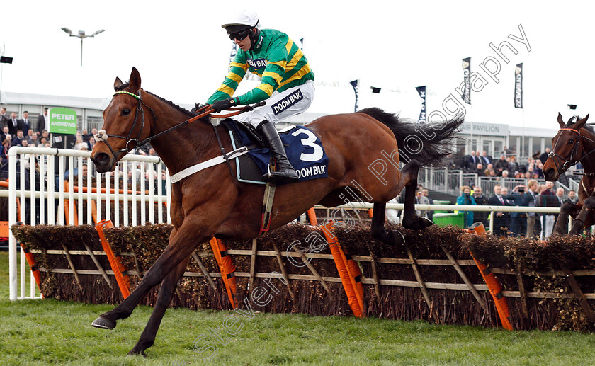 Champ-0001 
 CHAMP (Mark Walsh) wins The Doom Bar Sefton Novices Hurdle
Aintree 5 Apr 2019 - Pic Steven Cargill / Racingfotos.com