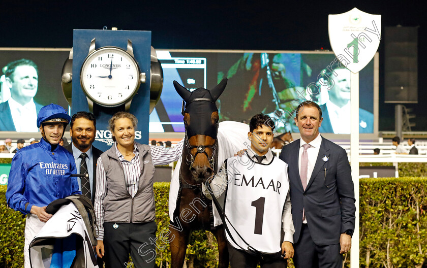 Valiant-Prince-0011 
 VALIANT PRINCE (James Doyle) winner of The Singspiel Stakes
Meydan, Dubai 3 Feb 2023 - Pic Steven Cargill / Racingfotos.com