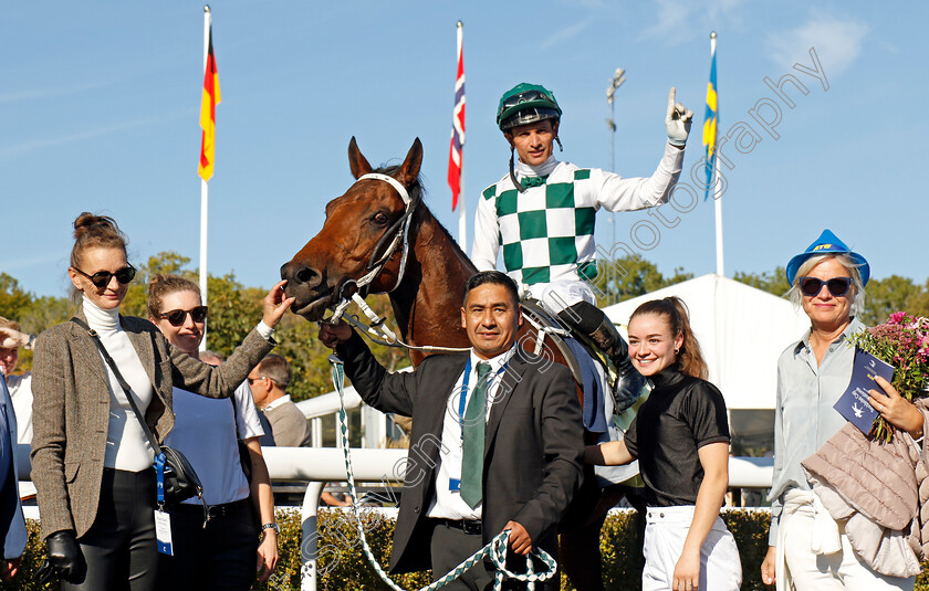 Aphelios-0006 
 APHELIOS (Elione Chaves) winner of The Bro Park Sprint Championship
Bro Park, Sweden , 15 Sep 2024 - Pic Steven Cargill / Racingfotos.com