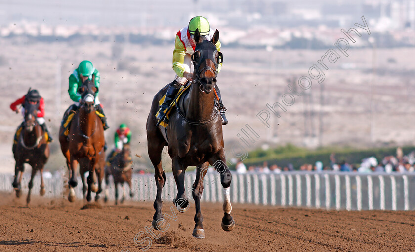 Jabir-0004 
 JABIR (Richard Mullen) wins The Arabian Adventures Maiden Jebel Ali, Dubai 9 Feb 2018 - Pic Steven Cargill / Racingfotos.com