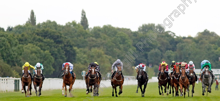 Designer-0003 
 DESIGNER (3rd left, William Buick) wins The IRE Incentive It Pays To Buy Irish Fillies Handicap
York 23 Aug 2023 - Pic Steven Cargill / Racingfotos.com