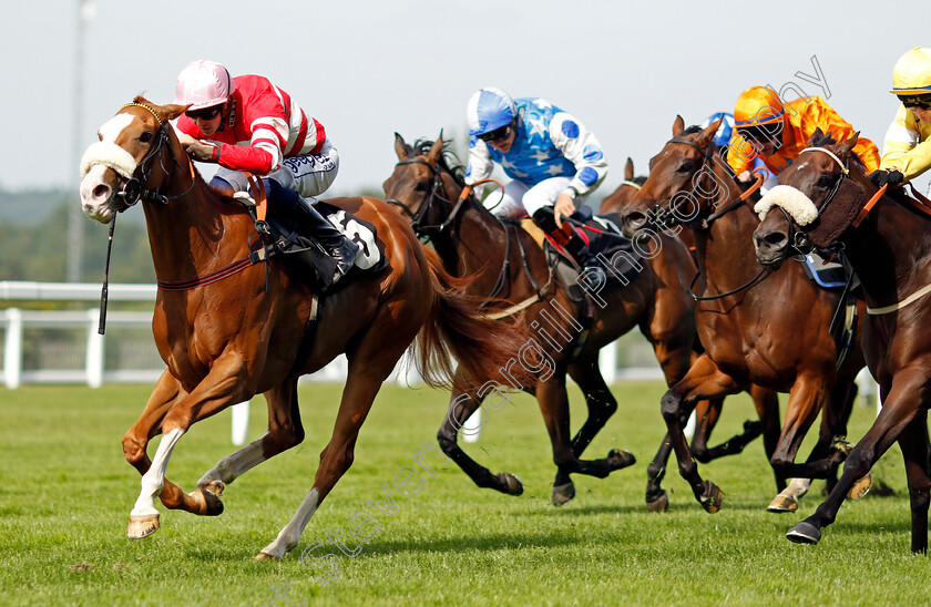 Havagomecca-0002 
 HAVAGOMECCA (David Probert) wins The Berenberg October Club Supporting Cares Family Fillies Handicap
Ascot 23 Jul 2021 - Pic Steven Cargill / Racingfotos.com